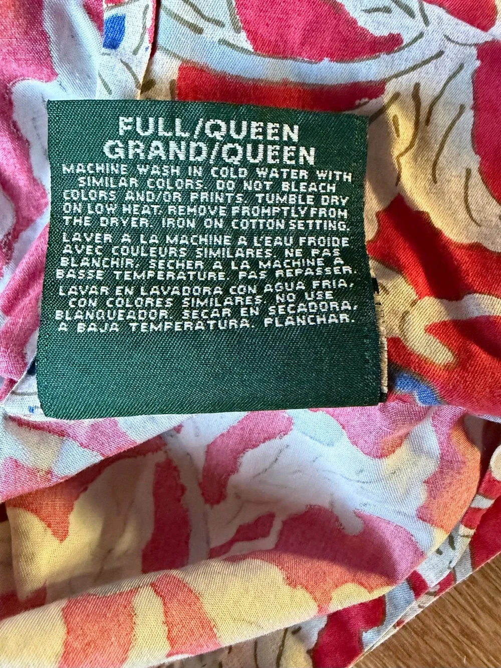 Ralph Lauren Cote D'Azur Sunflower Cote Duvet Queen/Full
